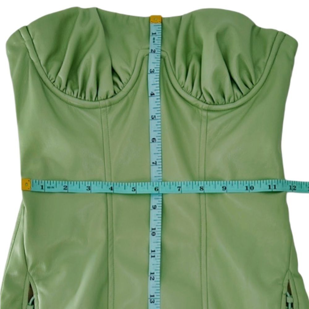 Camila Coelho Revolve Womens Sage Mini Dress Seafoam Green NWT XS - Picture 10 of 11